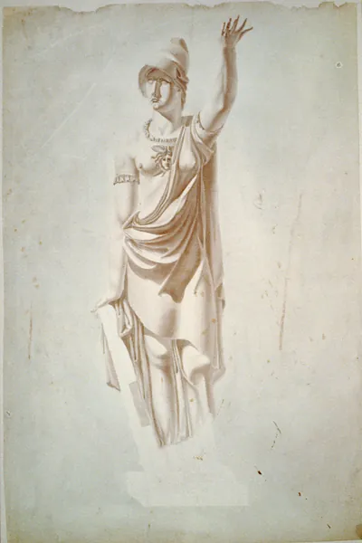 [United States Capitol, Washington, D.C. Architectural sculpture, allegorical figure]