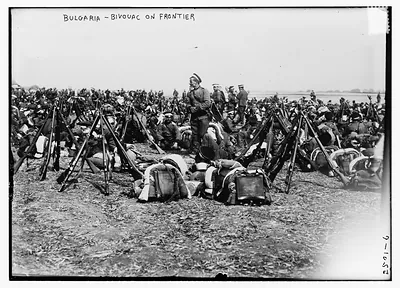 Bulgaria - Bivouac on frontier