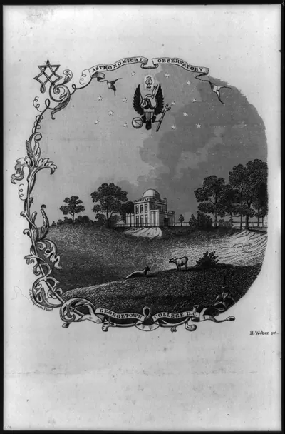 An Astronomical Observatory - Georgetown College, Washington, D.C.