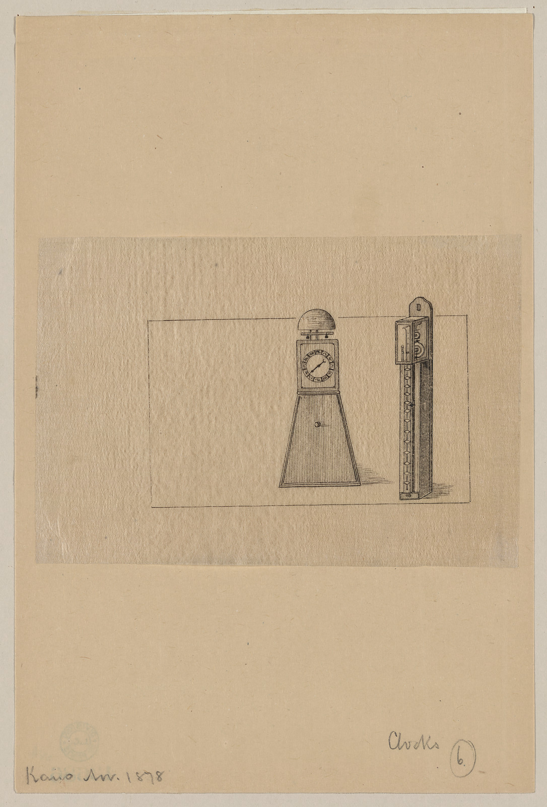 [Japanese drawing], 1750 — historic drawing