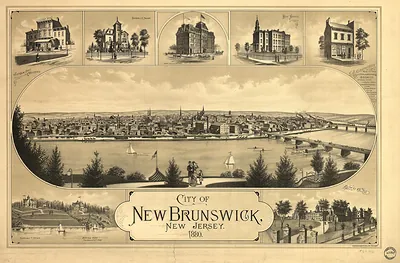 New Brunswick, New Jersey, 1880
