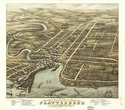 Plattsburgh, New York, 1877