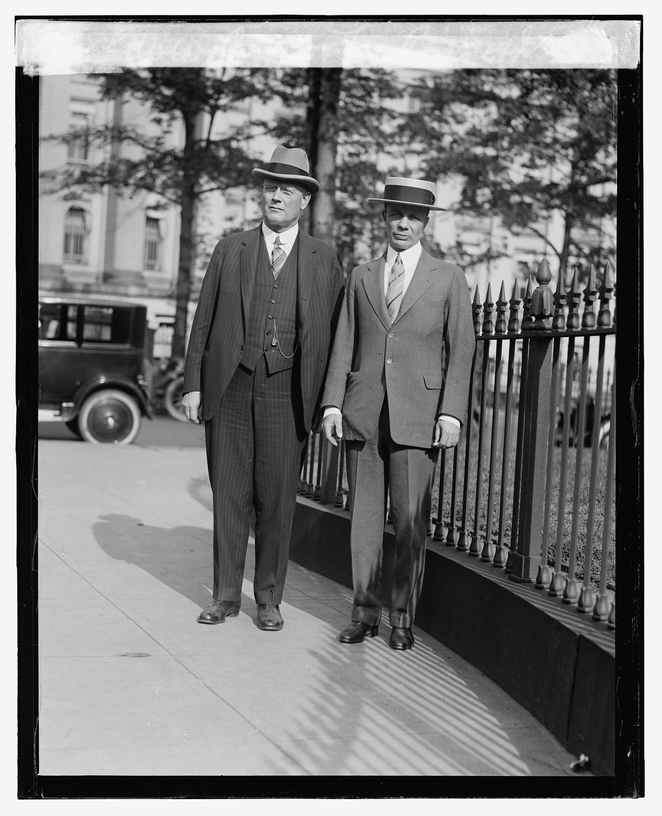 W.W. Cary & Theo. Roosevelt, 5/23/24, [19]24 May 23. — historic photograph