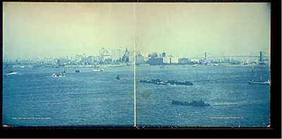 New York from the Statue of Liberty