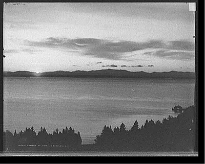 Sunrise at Hotel Champlain, N.Y.