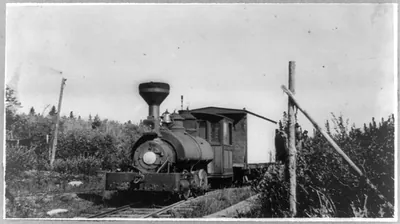 Train bound for Atlin, British Columbia