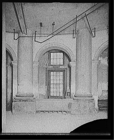[New Orleans, La., old slave block in St. Louis Hotel]