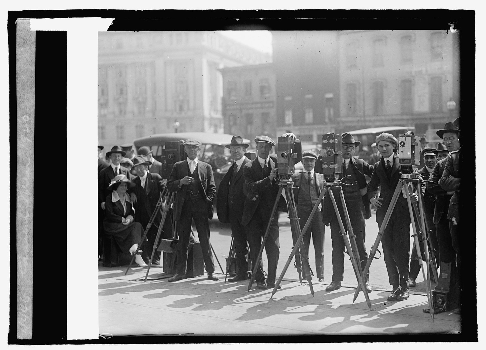Camera men, 1920, 1920 — historic photograph