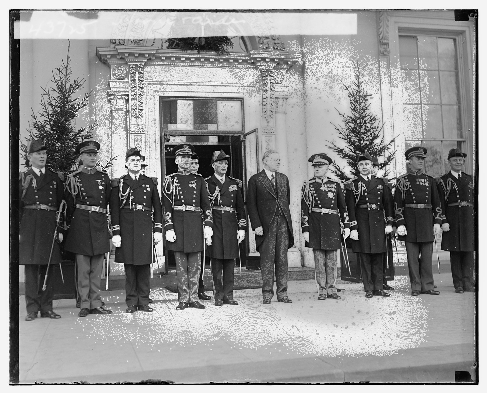 Hoover & aides, [between 1909 and 1932] — historic photograph