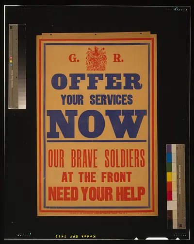 Offer your services now. Our brave soldiers at the front need your help / L.S. & Co.