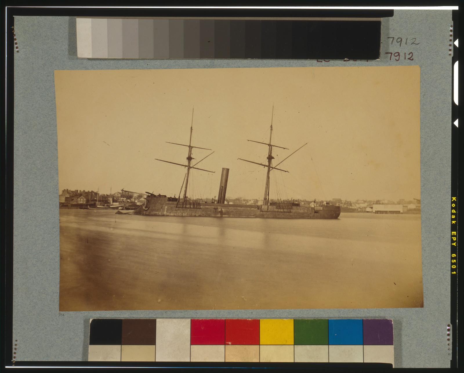 Confederate iron-clad Stonewall, [photographed 1865 June, printed later] — historic photograph