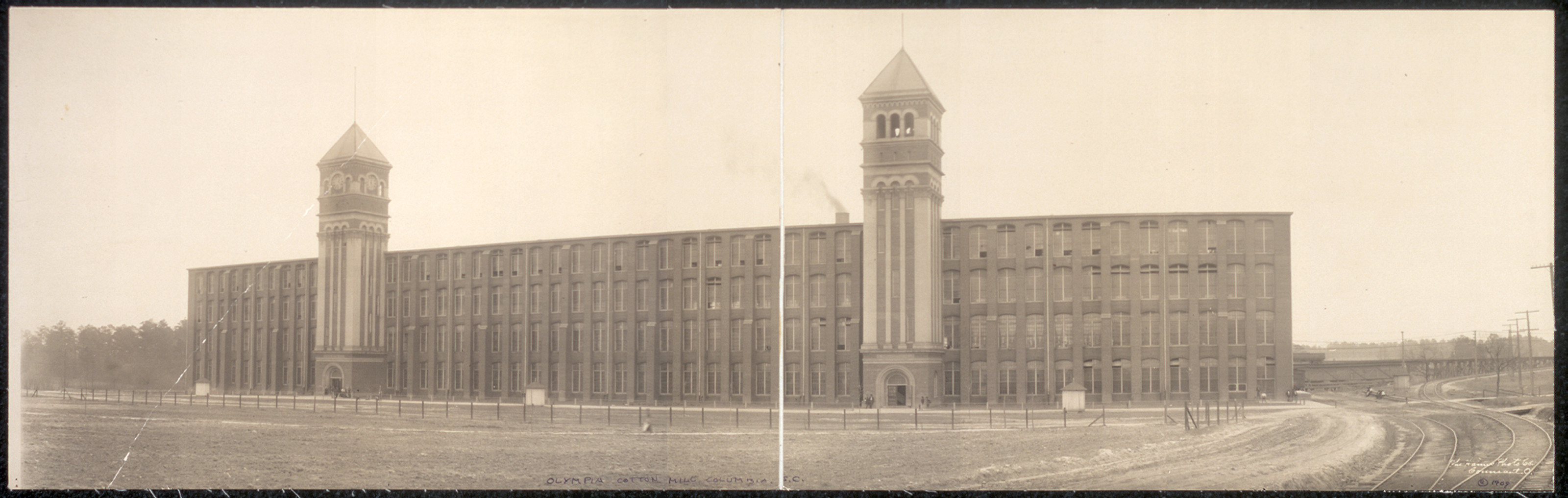 Olympia Cotton Mill, Columbia, South Carolina, 1909, 1909 — historic image