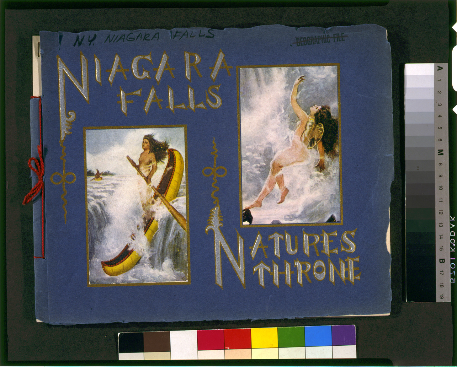Niagara Falls nature's throne, Denver, Co. : Published by The Williamson-Haffner Co., c1907. — historic print