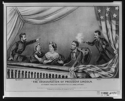 The assassination of President Lincoln: at Ford's Theatre, Washington, D.C., April 14th, 1865
