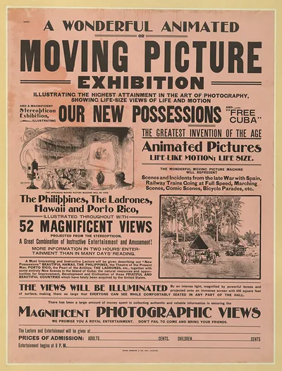 A Wonderful Animated Moving Picture Exhibition poster