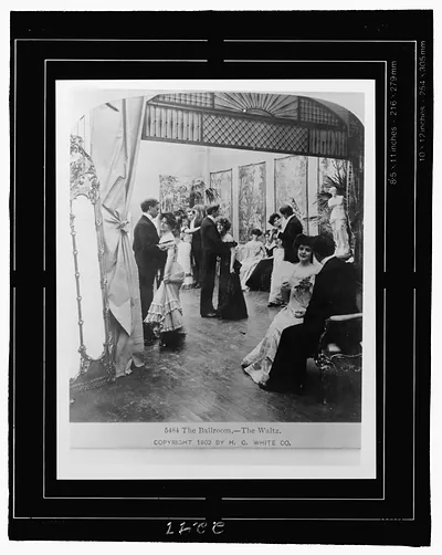 The ballroom, - the waltz