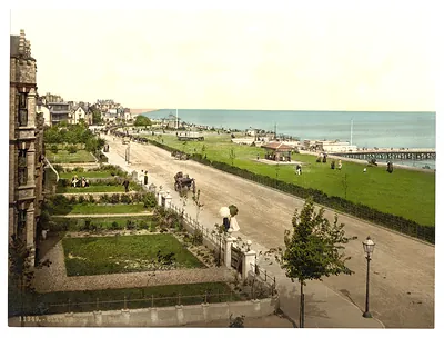 The parade Clacton-on-Sea England