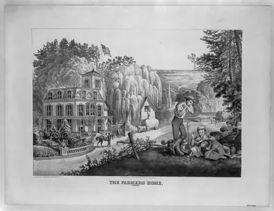 The farmers home, summer