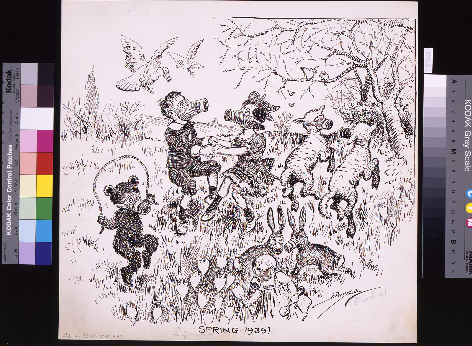 Spring 1939!, 1939 March 21. — historic drawing