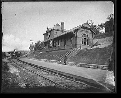 Blue Mountain House, depot