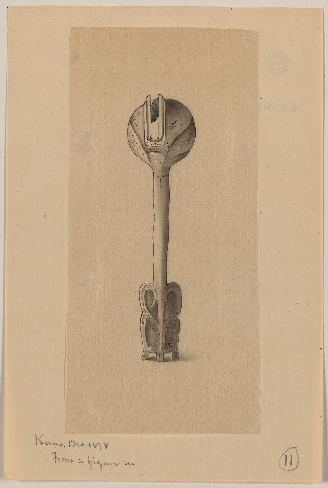 [Japanese drawing], 1750 — historic drawing