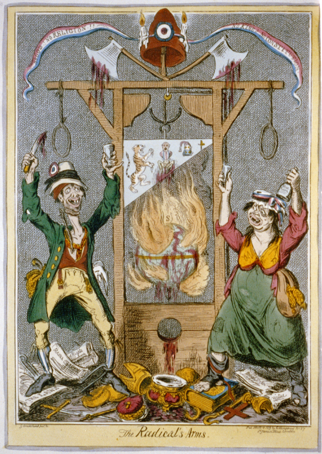 The radical's arms, 1819 Nov. — historic print
