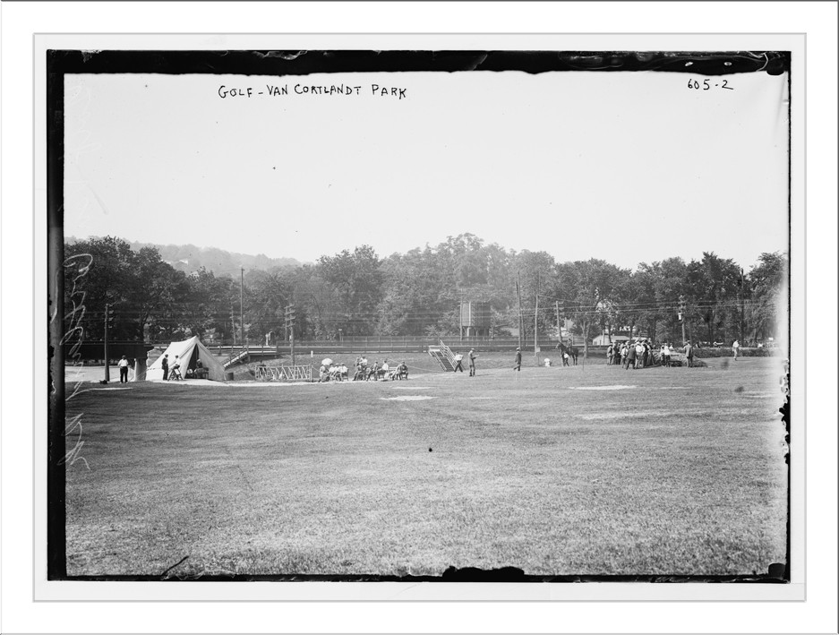 Golf Course, Van Cortlandt Park, New York, n/a — historic photograph