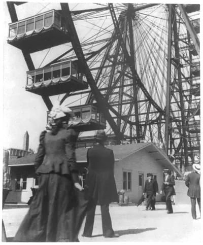 Large ferris wheel at the World's Columbian Exposition [Chicago, Ill.]