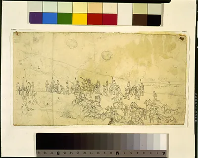 Knapp's Pennsylvania battery in action, at Cedar Mountain