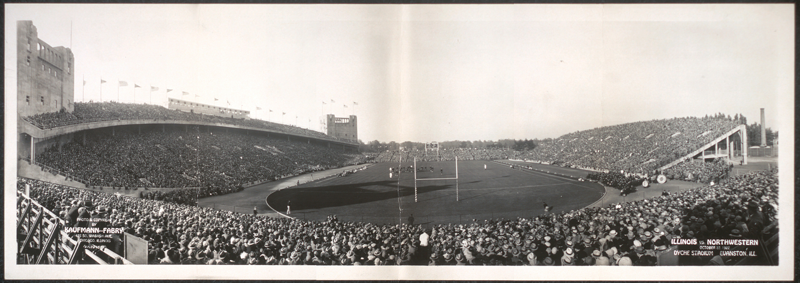 Illinois vs Northwestern, Evanston, 1927, 1927 — historic image