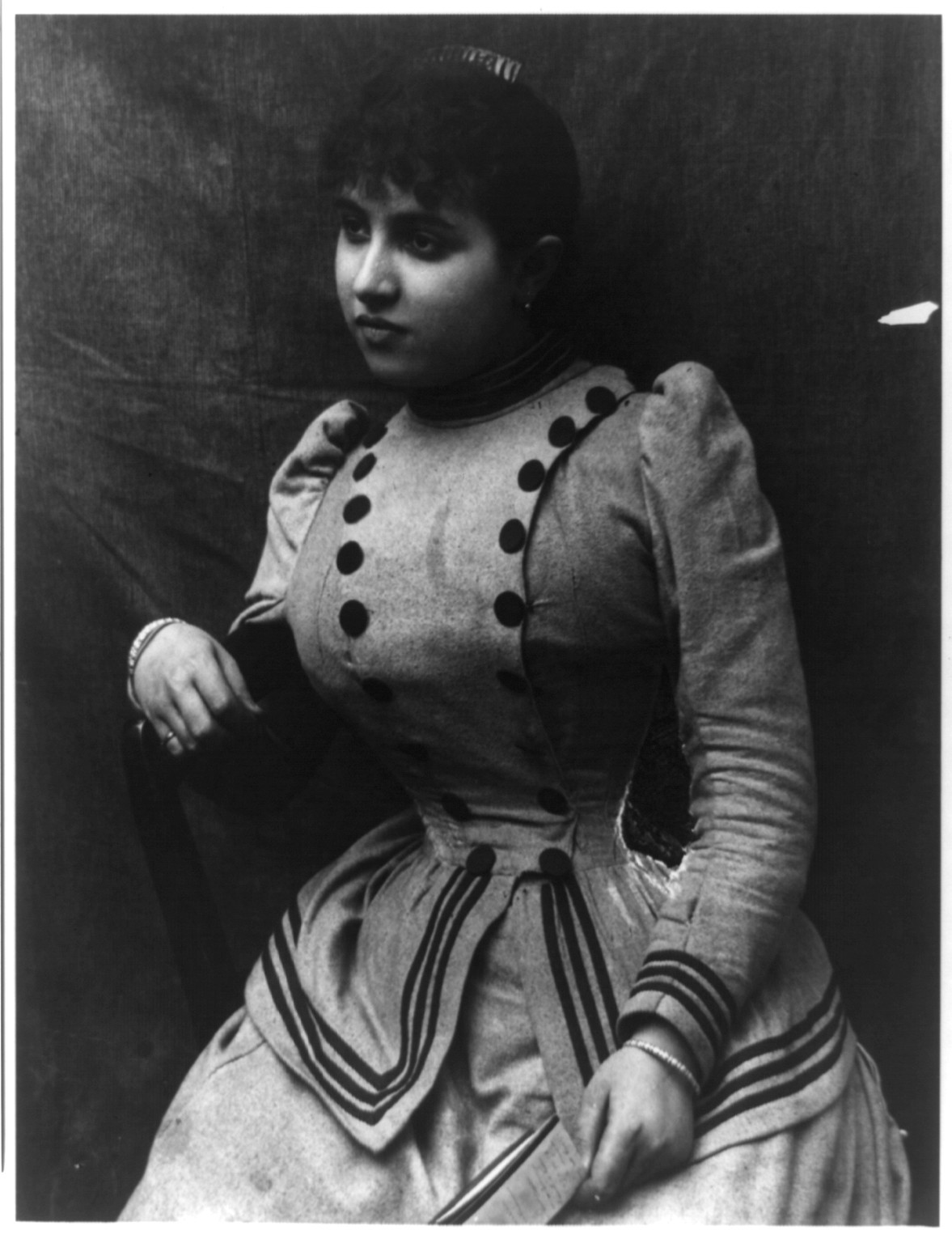 Blanche Masset Yovin, [between 1885 and 1887(?)] — historic photograph