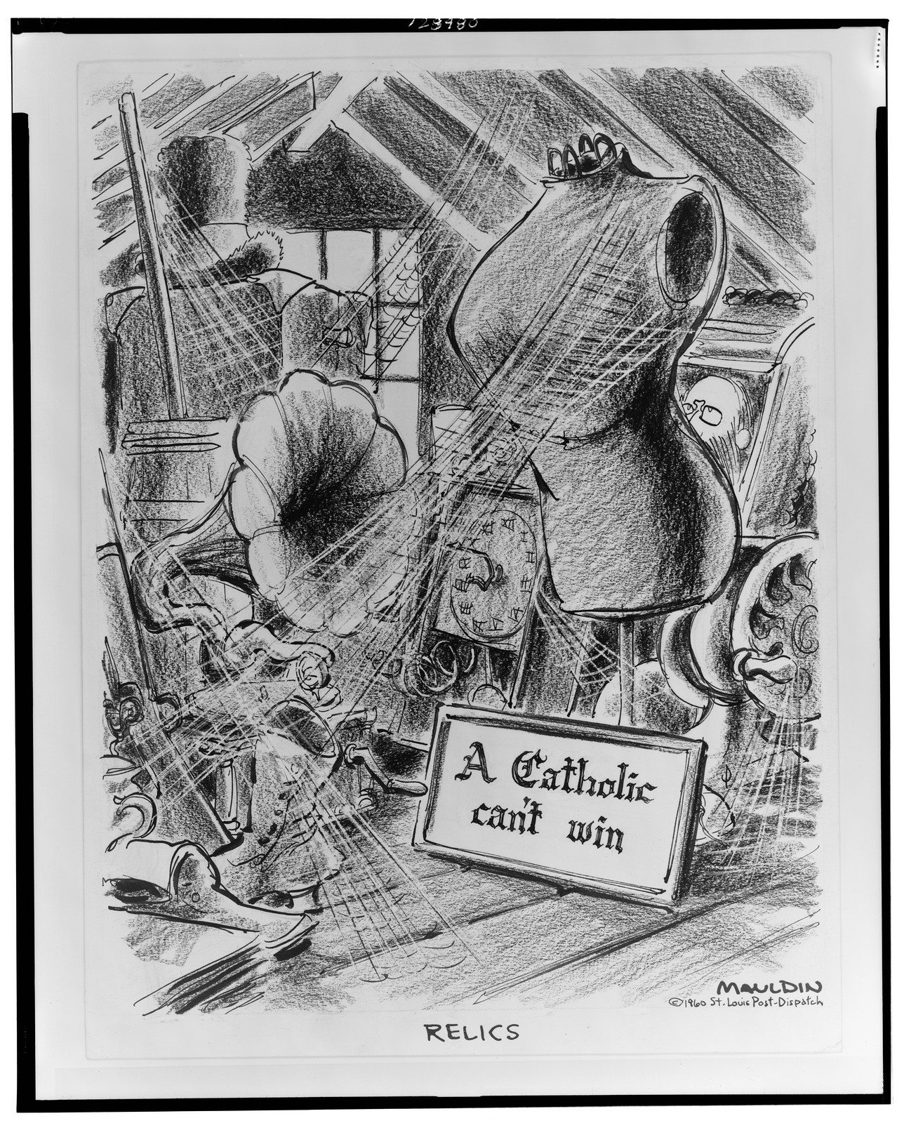 Relics, 1960 May 12 [publication date] — historic drawing