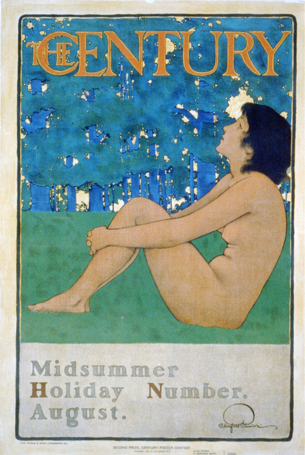 The Century. Midsummer holdiay number. August, c1897. — vintage poster