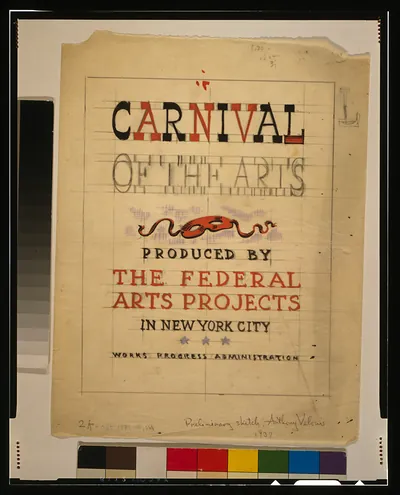 Carnival of the arts Produced by the Federal Arts Projects in New York City.