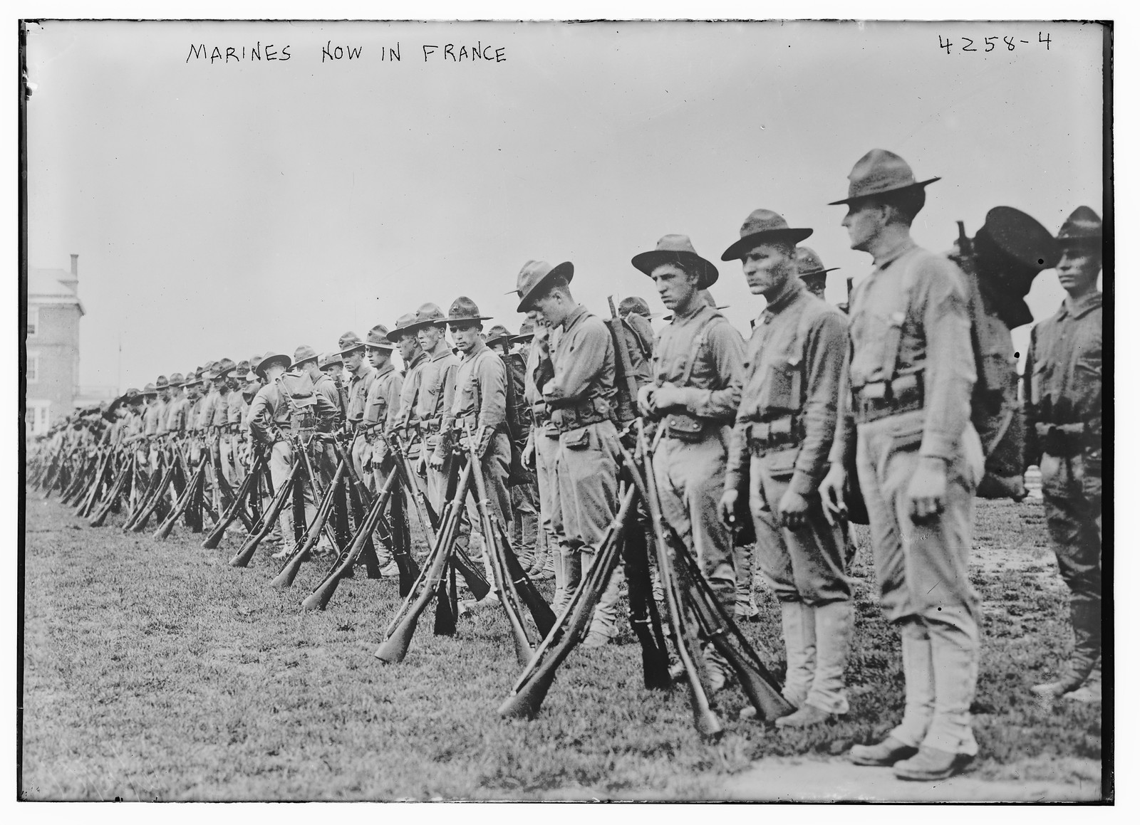 Marines in Fr., n/a — historic photograph