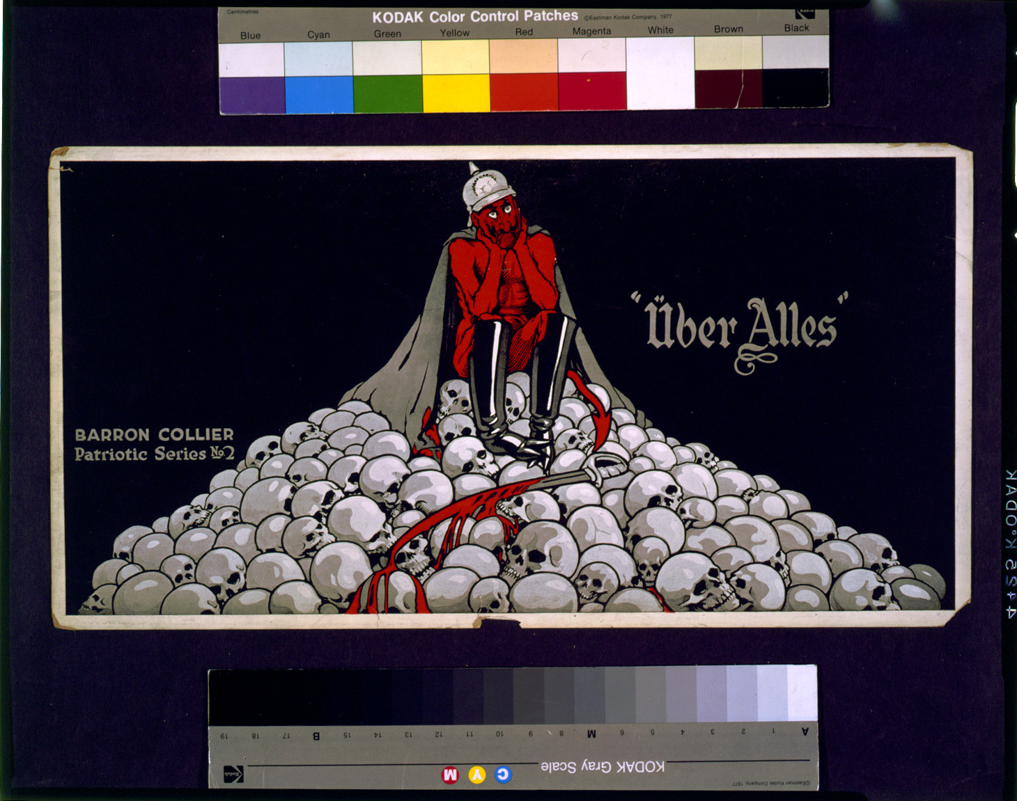 Über Alles, Barron Collier Patriotic Series No. 2, 1917 — historic image