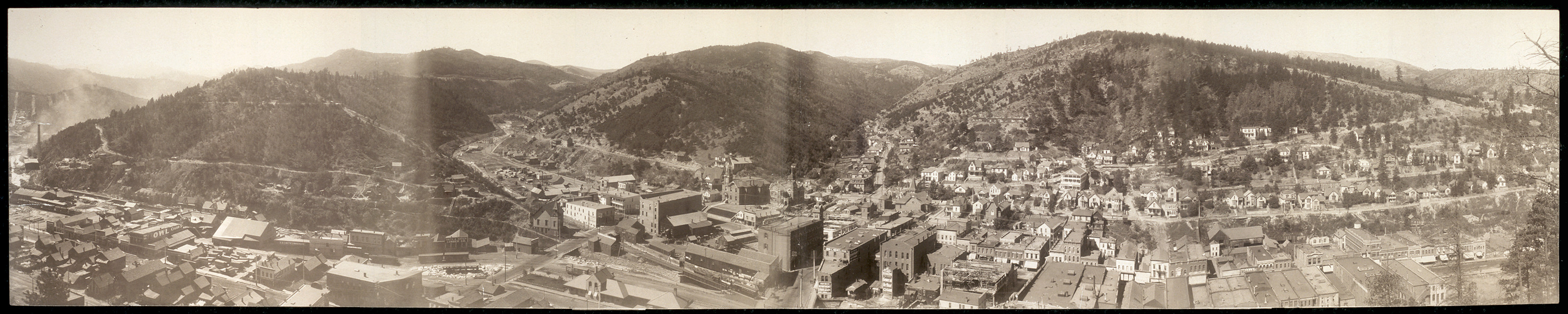 Deadwood Panoramic view, South Dakota, 1902, 1902 — historic image