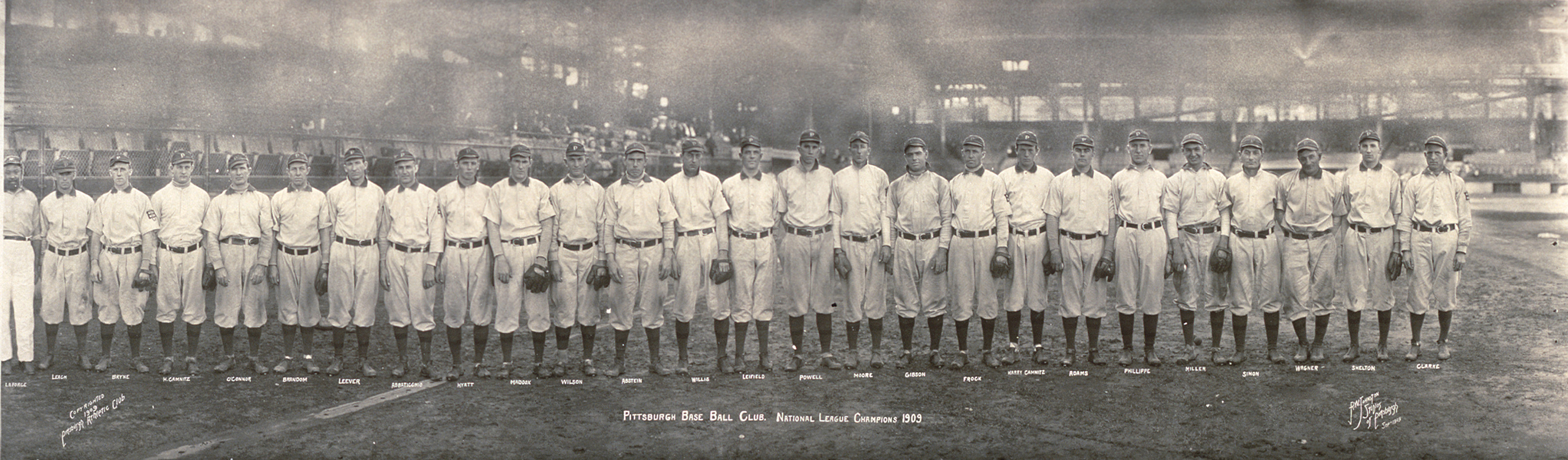 Pittsburgh, National League champions, Pennsylvania, 1909, 1909 — historic image