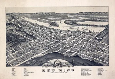 Red Wing, Minnesota, 1880