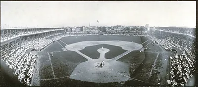 Chicago, Giants vs Cubs, 1908a, Illinois