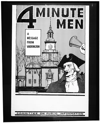 4 Minute men--A message from Washington / H. Devit Welsh.