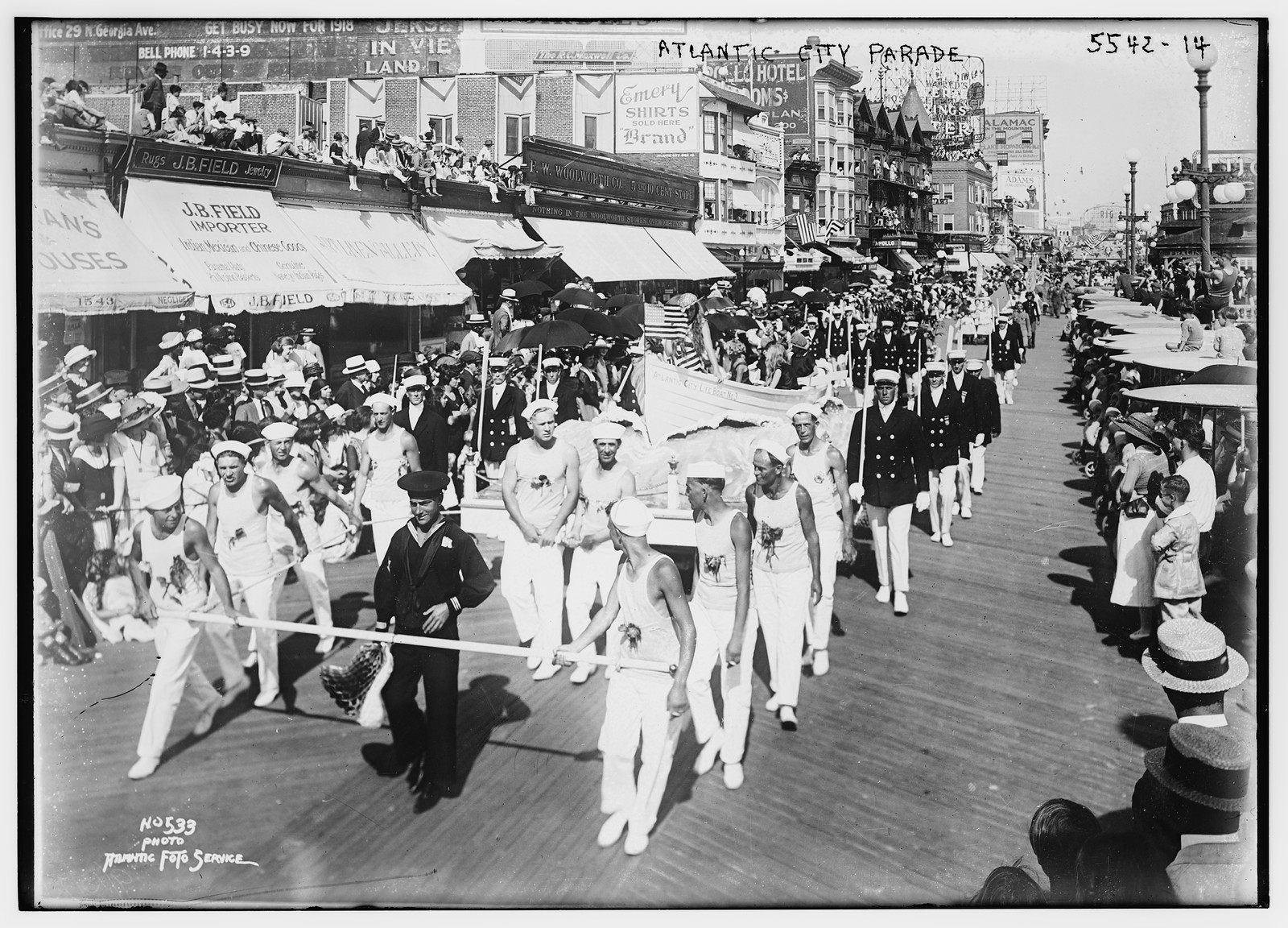 Atlantic City Parade, n/a — historic photograph