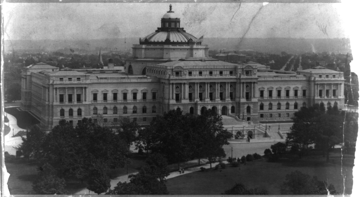 Jefferson Building, Library of Congress, [no date recorded on caption card] — historic photograph