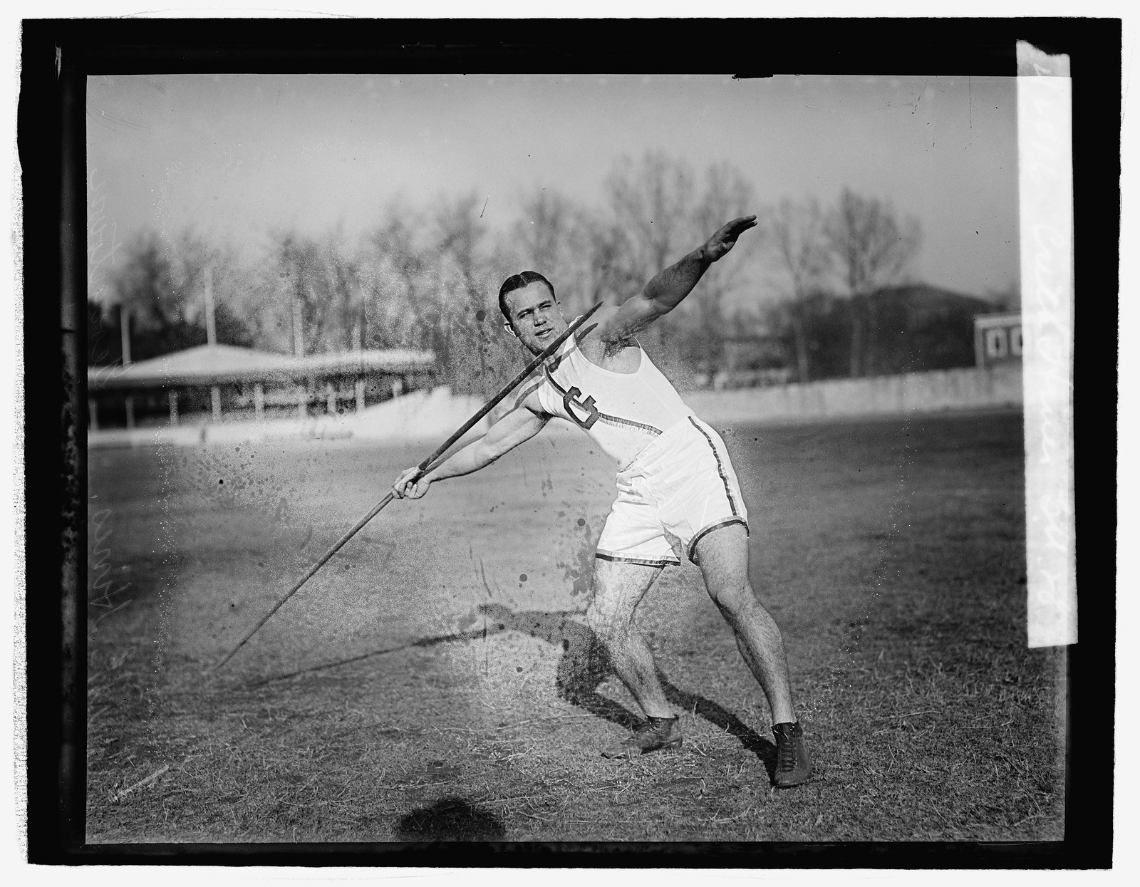 Creth Hines, G.U., '28, [19]28. — historic photograph