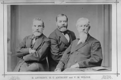 Edward Anthony, Henry T. Anthony and V.M. Wilcox