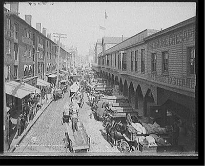 Light St., looking north, Baltimore, Md.