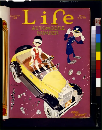 Shifting for herself / John Held, Jr.