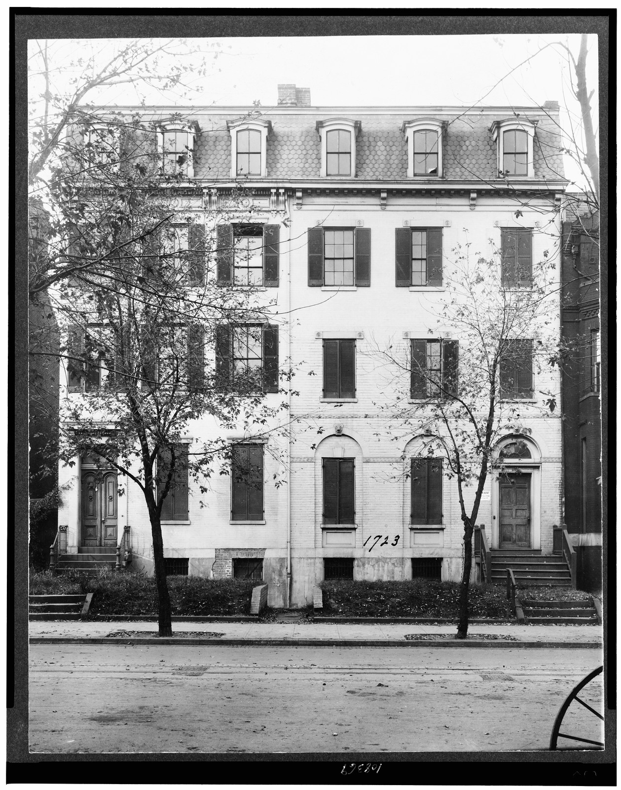 [Home of Jefferson Davis, at 1723 G. Street, Washington, D.C.], c1901. — historic photograph