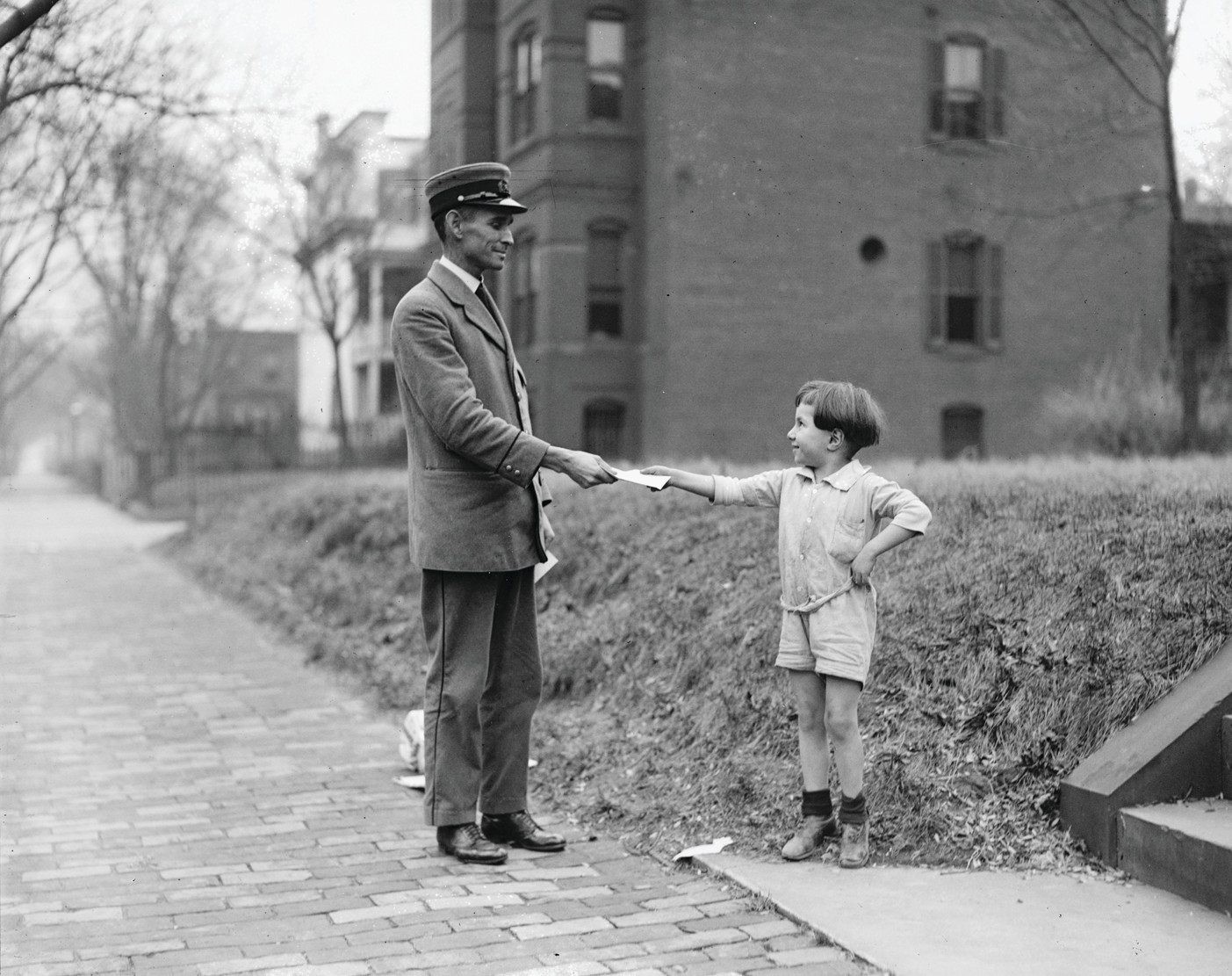 The Christmas Post Office A La Carte Has Made Its Appearance on National Capitol Streets, Dec. 10, 1921 — historic photograph