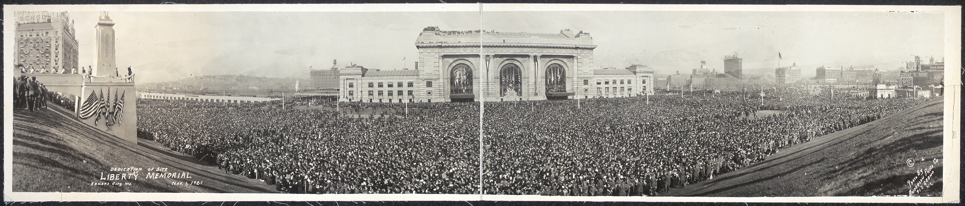 Liberty Mem Dedctn Kansas City, Missouri, 1921, 1921 — historic image